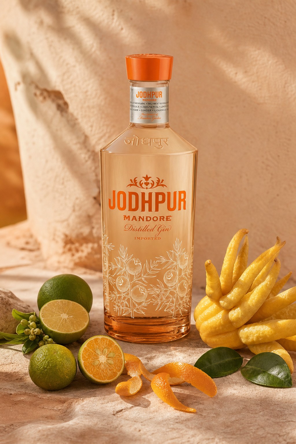 Jodhpur Mandore a citrusové botanicals